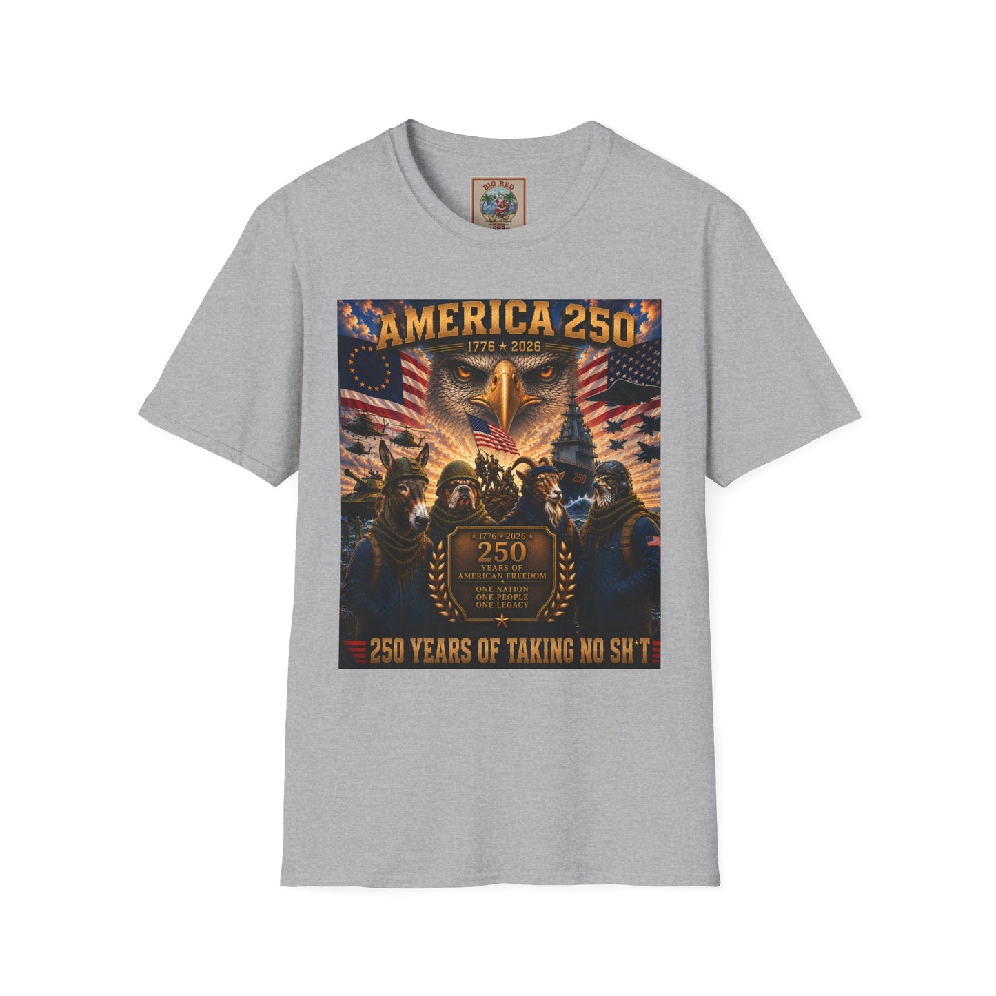 America 250 Eagle Tee — 250 Years Patriotic USA Independence Anniversary T-Shirt