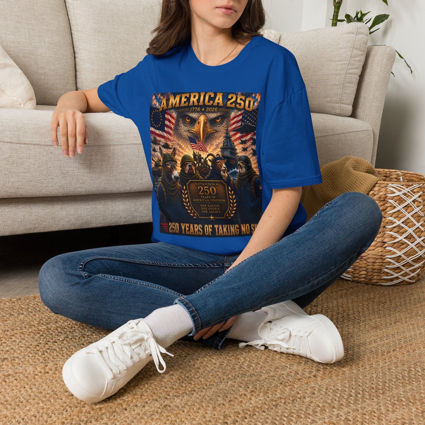 America 250 Eagle Tee — 250 Years Patriotic USA Independence Anniversary T-Shirt