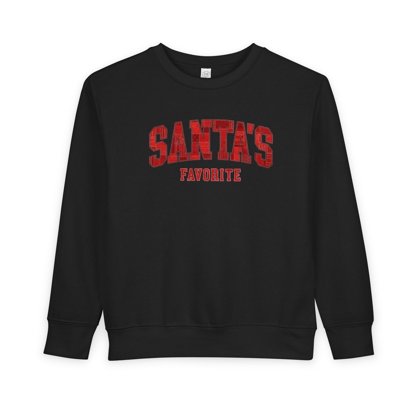 Santa's Favorite Toddler Sweatshirt | Kids Christmas Holiday Top