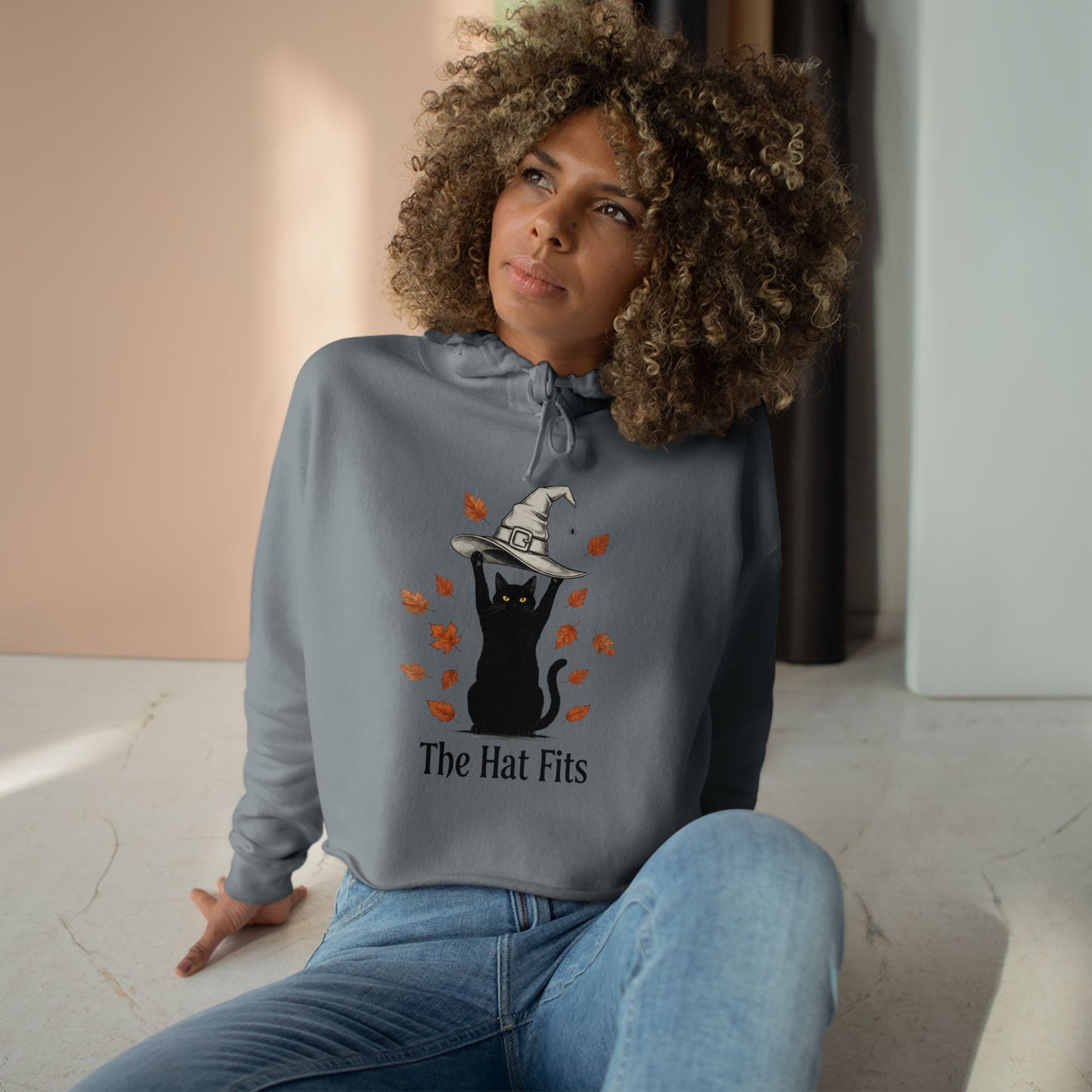 Big Red 365 Women's Crop Hoodie | Cozy Holiday Style