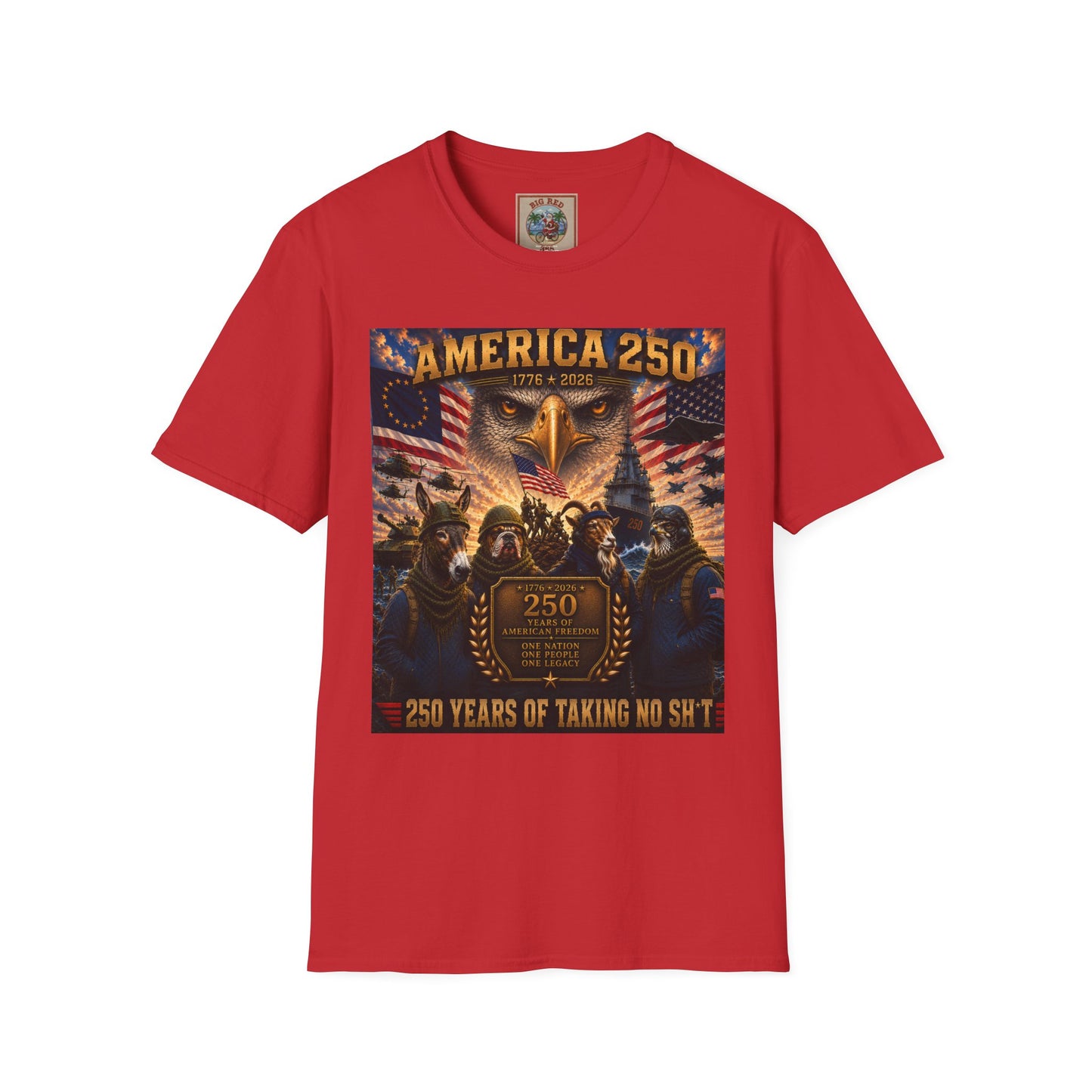 America 250 Eagle Tee — 250 Years Patriotic USA Independence Anniversary T-Shirt